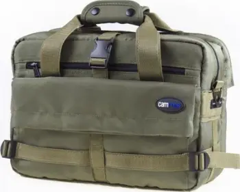 Çantë shpatullë për kamerë Camrock Metro M10, për DSLR dhe lente, për laptop 13", ngjyrë khaki gri