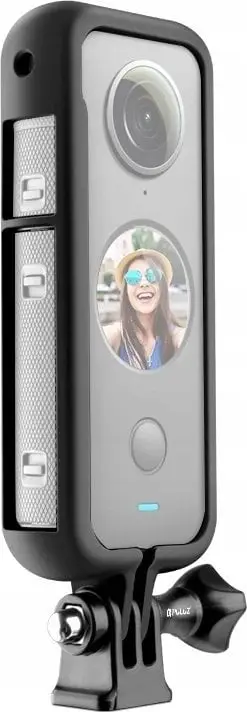 Kornizë mbrojtëse PULUZ PU587B për Insta360 ONE X2, ABS, mekanizëm i shpejtë, e zezë
