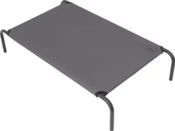 Shtrat metalik për qen Metal Bed XXL, 120x68 cm, i hirtë
