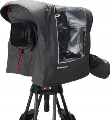 Mbulesë mbrojtëse për kamerë Manfrotto Pro Light Cineshield M/L, rezistente ndaj ujit, me dritare transparente