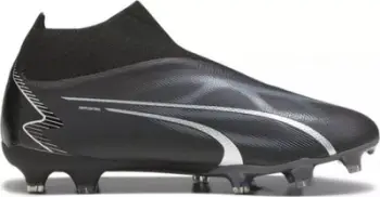 Këpuca futbolli Puma Ultra Match.3 Laceless FG, për të rritur, e zezë
