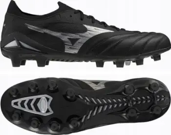 Këpucë futbolli Mizuno Morelia Neo IV Beta Elite FG M, lëkurë, terren i thatë, të zeza