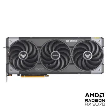 Karta grafike Asus TUF Radeon RX 9070, 16GB, GDDR6, e zezë