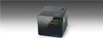 Radio me alarm Muse M-187CR Dual, e zezë