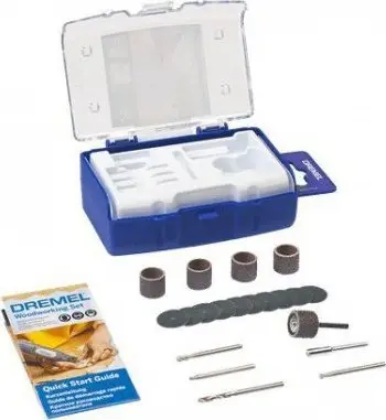 Set aksesorësh për dru Dremel 681, 20 copë