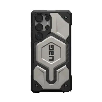 Mbrojtëse telefoni UAG Monarch Pro për Galaxy S25 Ultra, me magnet, titanium