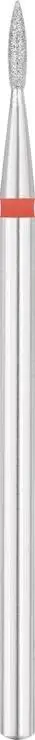 Frezë manikyri Exo Pro Diamond Flame, 1.8mm, metalike, argjendtë