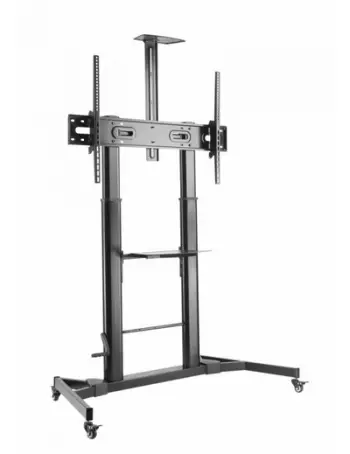 Stendë mobile për TV Serioux TV03H-610TW, 60" 100", metalike, e zezë