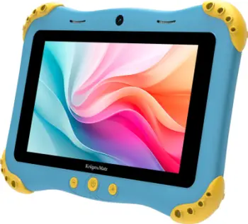 Tablet për fëmijë Kruger&amp;Matz FUN 708, 7", 3/32GB, WiFi, blu e verdhë