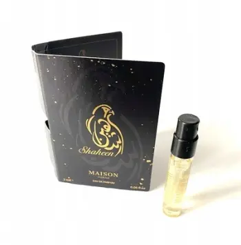 Parfum Shaheen Oud Black Maison Asrar, Eau de Parfum, 2ml, meshkuj