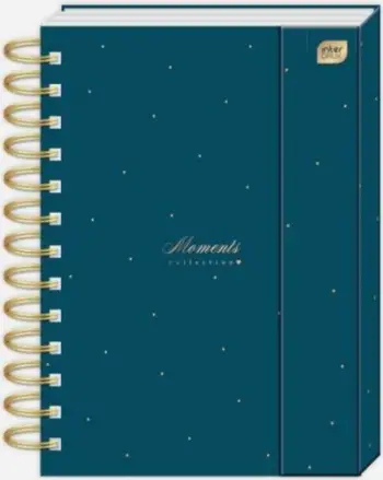 Album fotografik Interdruk Photo Album, kapak me magnet, format B5, blu navy
