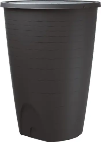 Rezervuar uji shiu PERUNO, 260L, plastik, antracit i errët