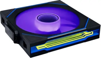 Ventilator kase Lian Li UNI FAN SL Infinity Wireless, 140mm, ARGB PWM, i zi