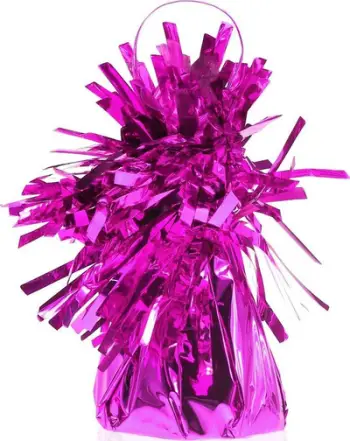 Kundërpeshë balonash folie, 145g, rozë metalike