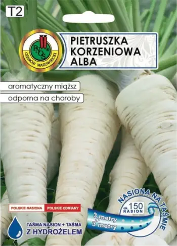 Farë majdanoz rrënjë PNOS Alba, në shirit 6m, për kopsht