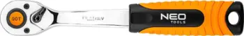Çelës racë Neo 1/4", 90 dhëmbë, metalik