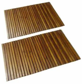 Tapet banjoje Saniplast, bambu, 100 x 150 cm, ngjyrë natyrale