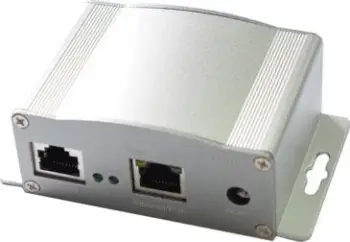 Adapter rrjeti 2wIP D 2-wire Ethernet me PoE, RJ45, për kamera