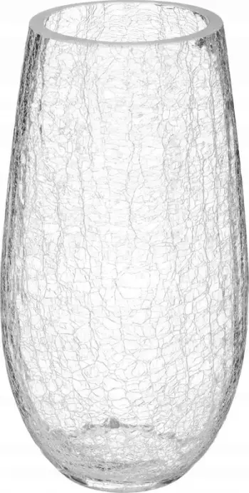 Vazo dekorative Atmosphera Arched Glass, xhami, 27 cm, transparente