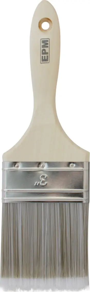 Furkë lyerjeje Flat English Brush Timber, e sheshtë, 76mm 3", për dru
