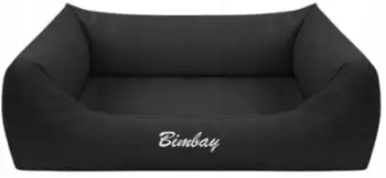 Shtrat për qen Bimbay Sofa Dog Bed SKAY no. 2, 80x65 cm, e zezë