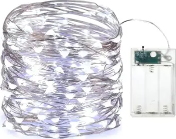 Drita dekorative LED ZD86A, 100 LED, 10m, e bardhë e ftohtë