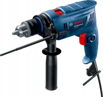 Stërvitje goditëse Bosch GSB 600 RE, 600W, me kabllo, blu