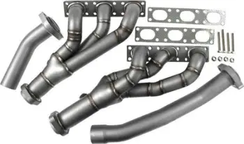 Kolektor shkarkimi TurboWorks EXTREME, për BMW E36 6 cilindra, inoks 304SS, gri metalik