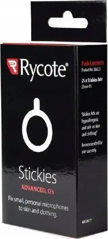 Ngjitës mikrofoni Rycote Stickies Adv 23mm O, paketim