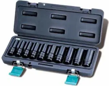 Set duna goditëse Honiton H4002, 1/2", 11-24mm, të zeza