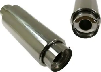 Silenciator i pasmë TurboWorks 100mm, hyrje 76mm, inox