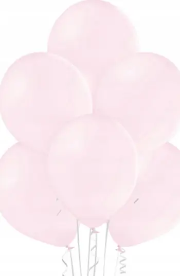 Balona Belbal Pastel Pink, 25cm, set 50 copë, rozë pastel