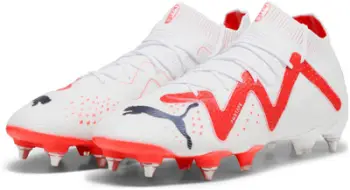 Këpucë futbolli Puma Future Ultimate MxSG, terren i butë, të bardha