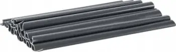 Kapëse për shirit gardhi Cellfast, 19 cm, set 10 copë, ngjyrë grafit