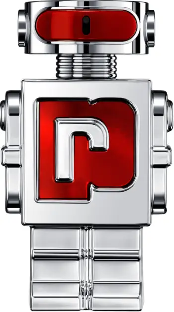 Parfum për meshkuj Rabanne Phantom In Red Elixir, 100ml, aromë drurore amber, i kuq
