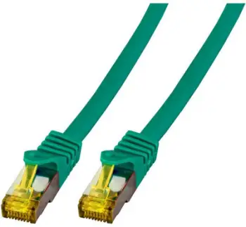 Kabllo rrjeti EFB Elektronik CAT 6a S/FTP, RJ45, 25 m, jeshile