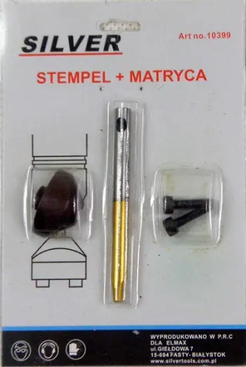 Set grusht dhe matricë për gërshërë llamarine Makita, për llamarinë të valëzuar dhe të rrafshët