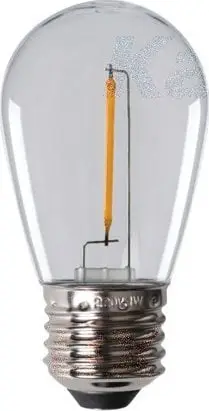 Llambë LED E27 ST45, 0.5W, 4000K, e bardhë natyrale