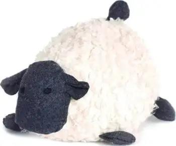 Ndalesë dere REI Lamb, tekstil, formë qengji, e bardhë