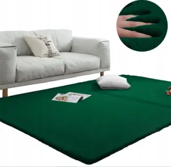 Tapet Strado Rabbit Room, 80x150 cm, anti rrëshqitës, jeshile e errët