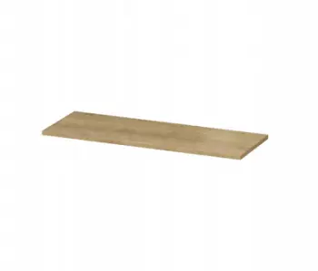 Banak kuzhine Cersanit City 130 cm, pamje druri oak, kafe