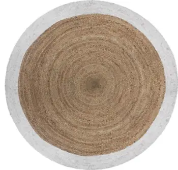 Tapet Atmosphera Round Jute, 120 cm, kafe