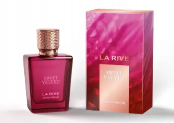 Parfum La Rive Sweet Velvet Eau de Parfum, për femra, aromë e ëmbël, rozë e errët
