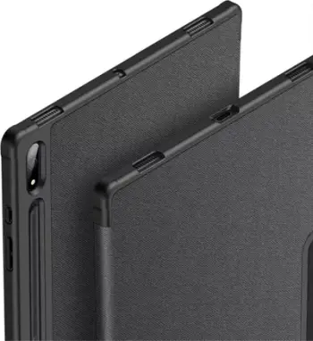 Mbulesë tablet DUX DUCIS Domo për Samsung Galaxy Tab S9 Ultra, funksion këmbë, mbajtëse stylus, e zezë
