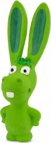 Lodër për qen Barry King Little Donkey, lateks 17cm, e gjelbër