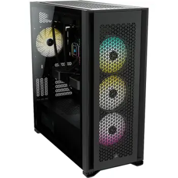 Kutia PC Corsair 7000D Airflow, Full Tower ATX, 3x140mm, e zezë