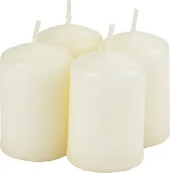 Qirinj aromatikë Homea Vanille, set 4 copë, 6 cm, ngjyrë krem