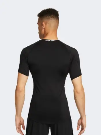 Bluzë trajnimi Nike Pro Muscle Fit, për meshkuj, material sportiv, e zezë