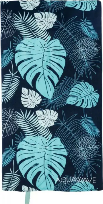 Peshqir plazhi Aquawave Toflo 92800400592, 150 x 80 cm, poliester, blu e errët