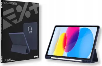 Kutia mbrojtëse Next One Rollercase për iPad 10th Gen 10.9", me qëndrim, blu e errët